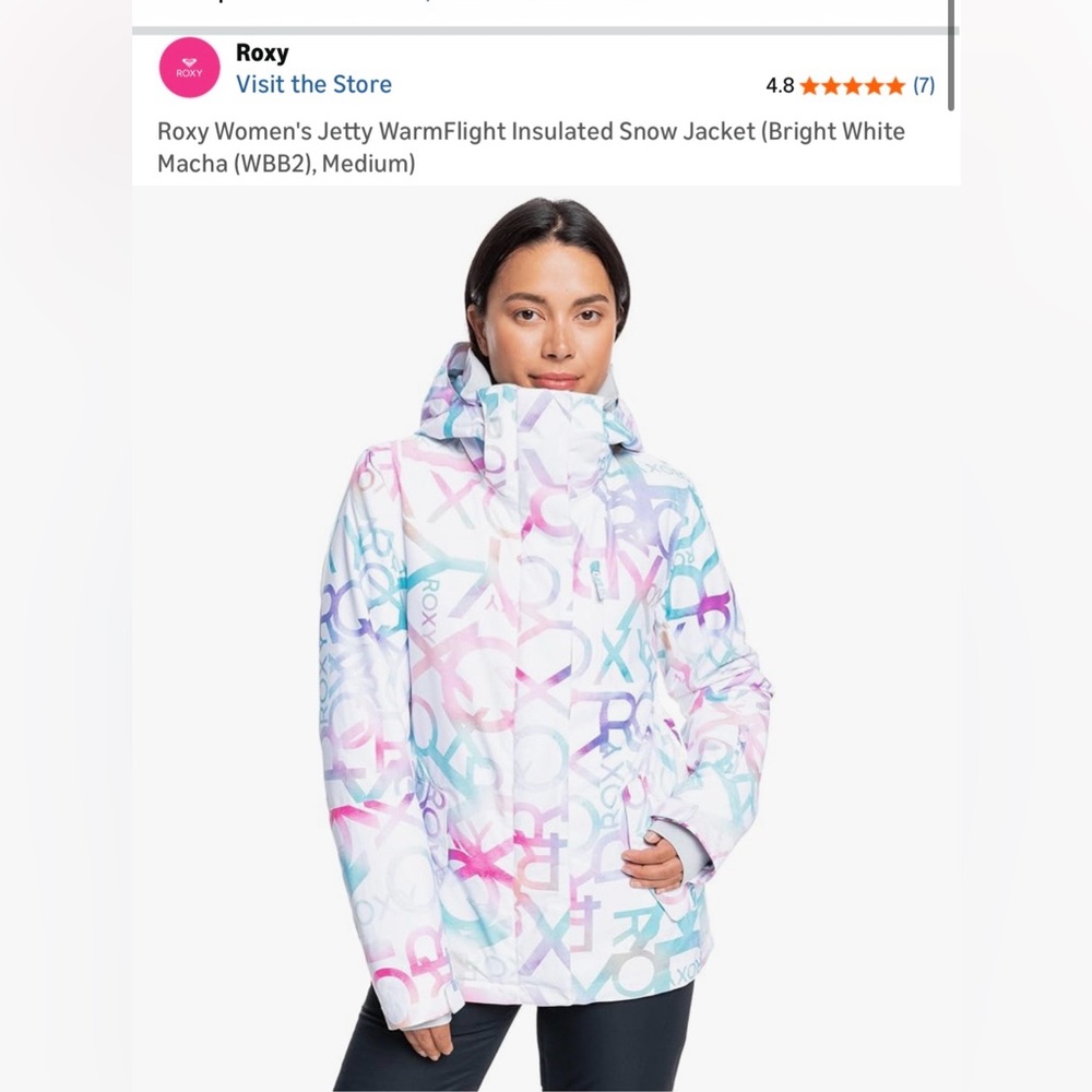 Roxy Jetty Ski Jacket EUC